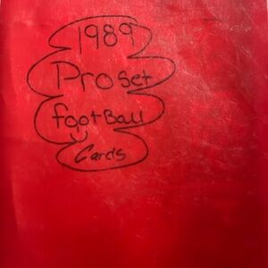 1989 Pro Set Football Cards Autographed Seahawks.